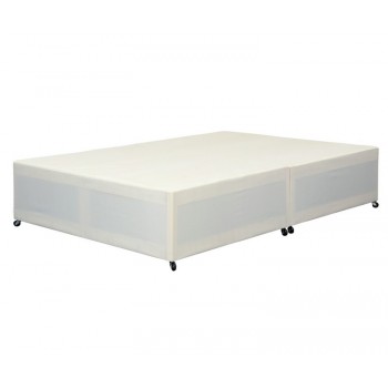 Cotton Small Double 4ft Cream Divan Base