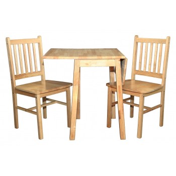 Drop Leaf Table +2 Chairs