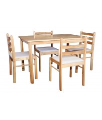 Starter Table + 4 Cushion Chairs