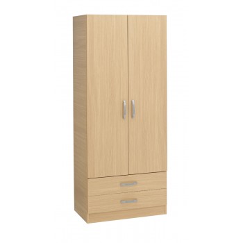 2 Door Wardrobe With Drawers