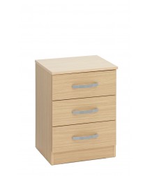 Budget Bedside 3 Drawer