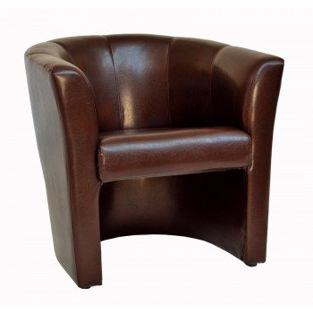 Tub Chair - Brown